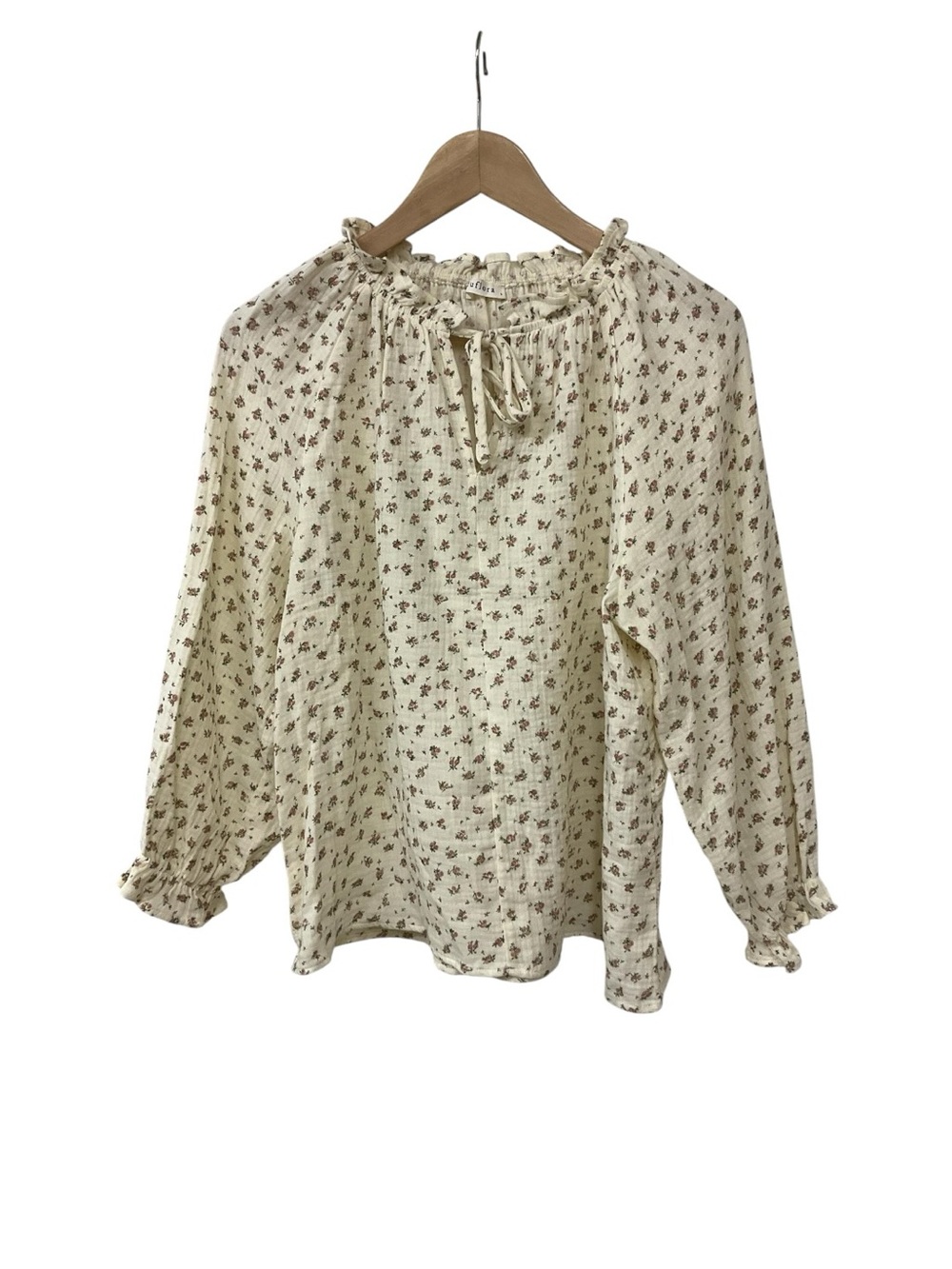 Neuflora Floral Long Sleeve Top S
